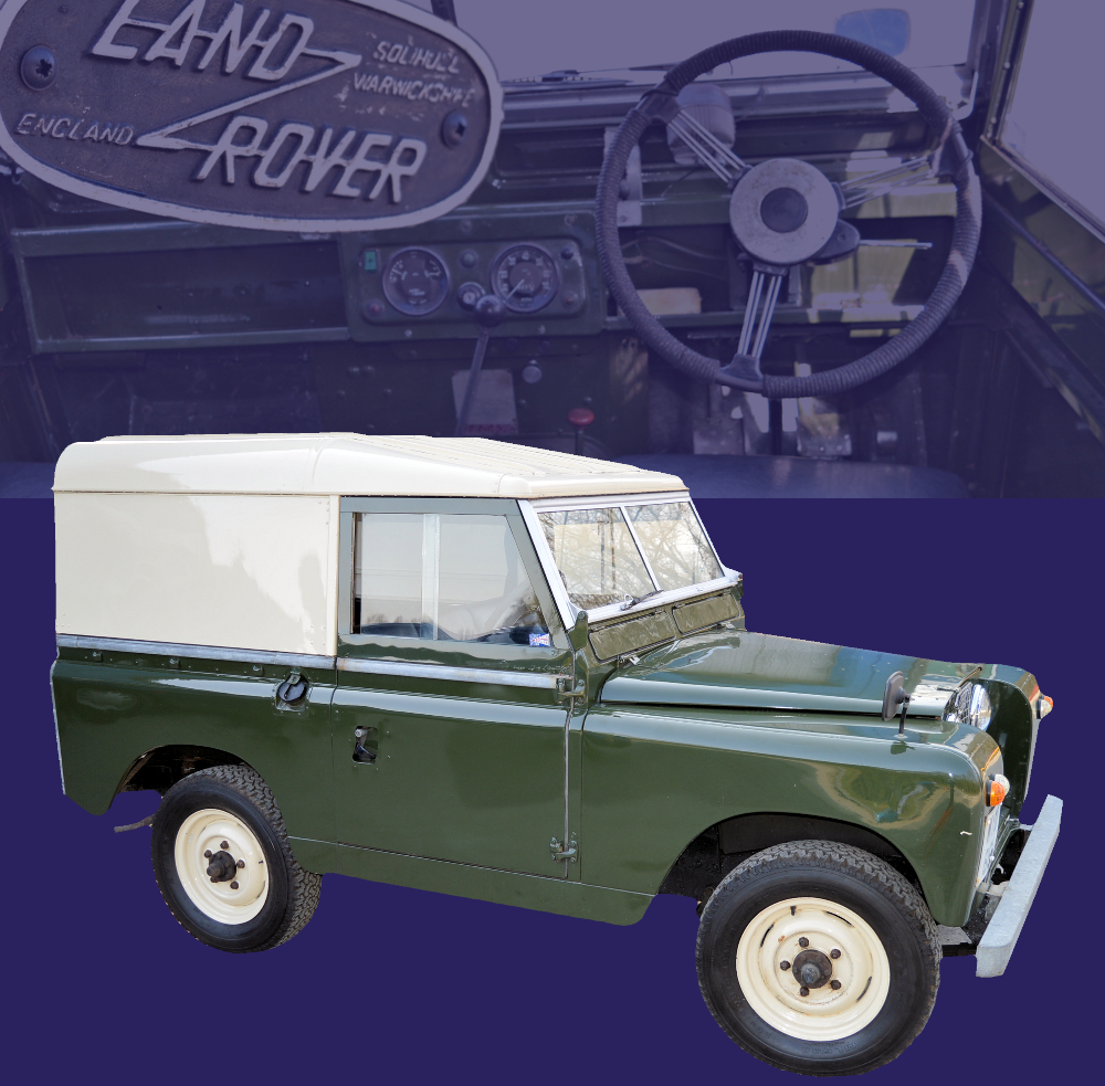 Land Rover Series 2 Passenger Ride