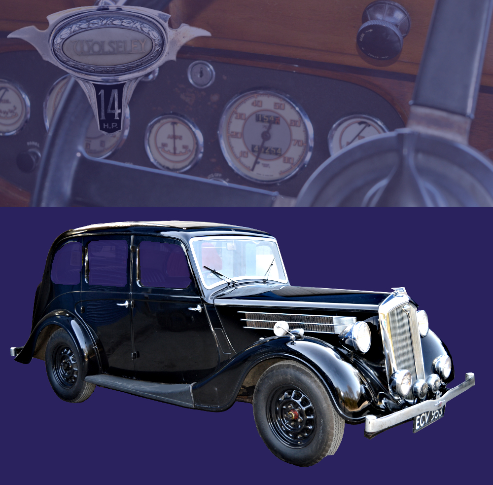 Wolseley 14/60 Drive<br/> Star of Foyles War