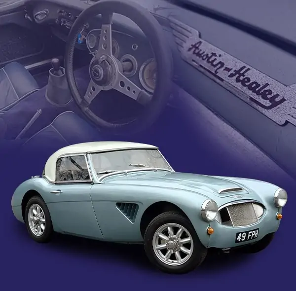 Austin Healey 100/6 Passenger Ride